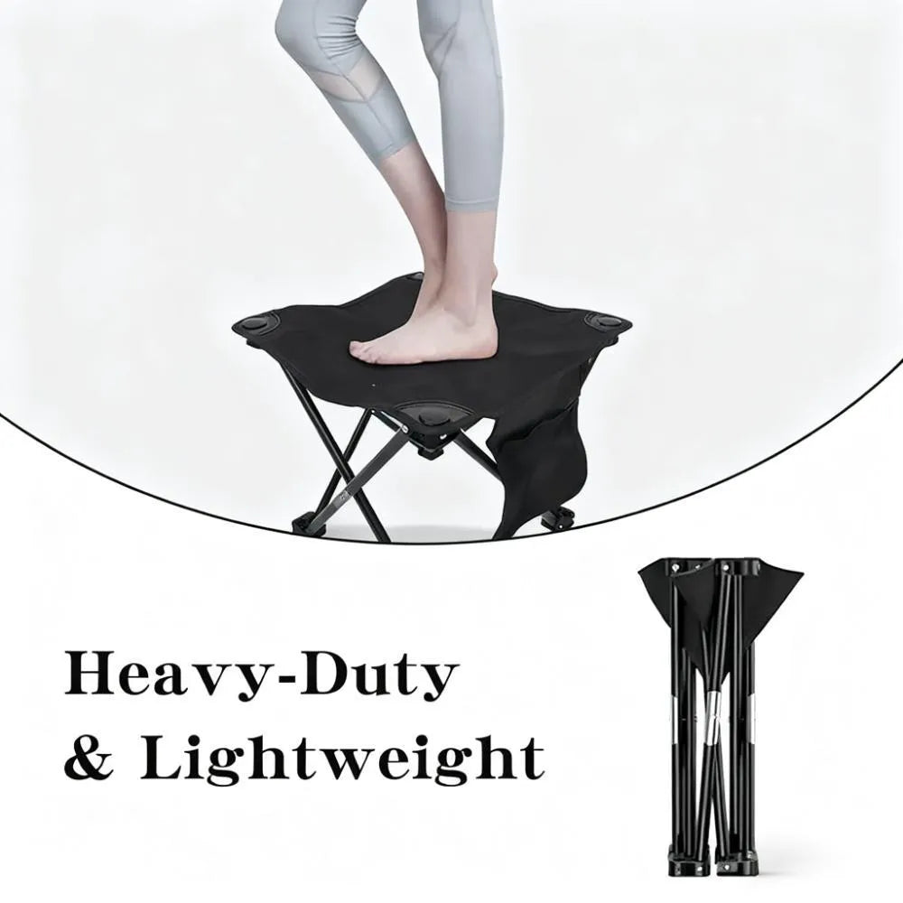 Foldable Camping Footrest | Compact with Pouch, Multi-Scene Use