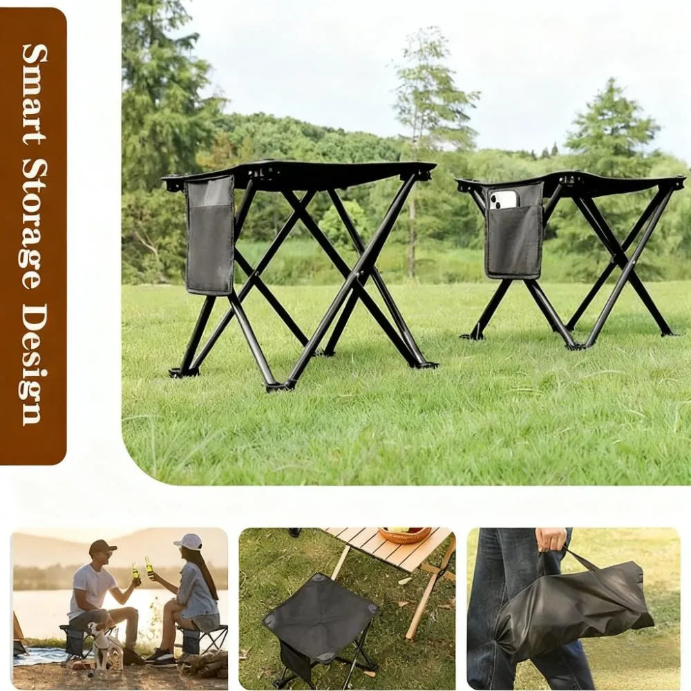 Foldable Camping Footrest | Compact with Pouch, Multi-Scene Use