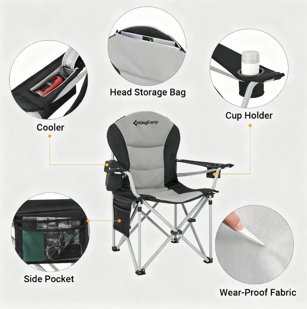 Never Shiver Again! Heated Chair with 10-Hour Battery Life