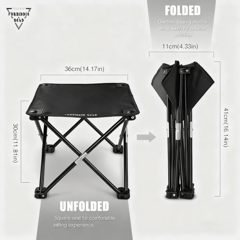ltra-Light Folding Stool | Packs Small, Weighs Nothing