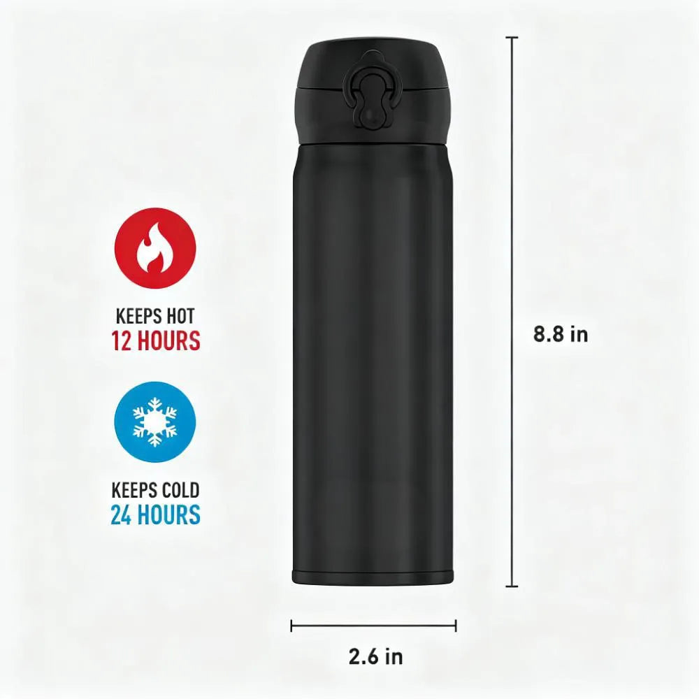 eak-Proof Travel Cup | 16oz Capacity, Sip & Go Convenience