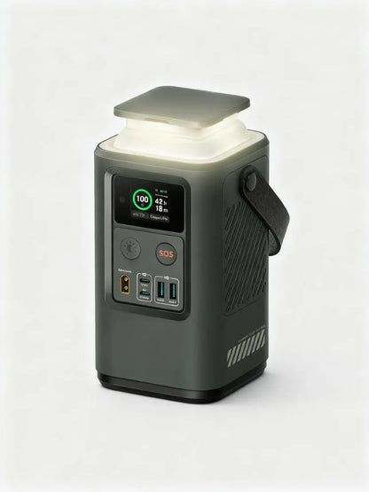 192Wh Massive Power Bank | Charges Laptop 2X, Ultimate Outdoor Backup