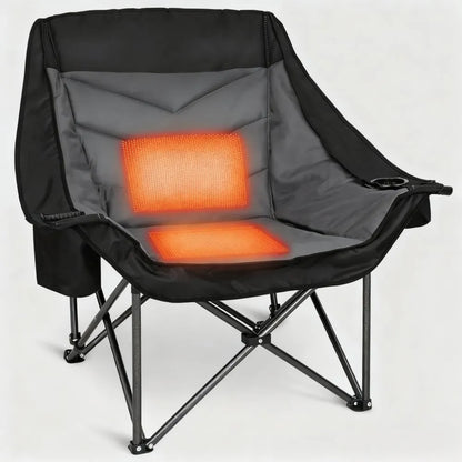 Never Shiver Again! Heated Chair with 10-Hour Battery Life