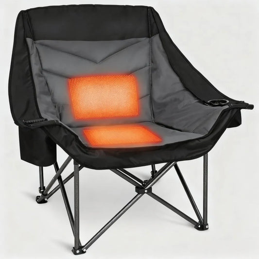 Never Shiver Again! Heated Chair with 10-Hour Battery Life